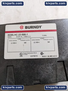 Burndy BDBLHC-22-500-1 Lug – actual item, photo 3 of 9