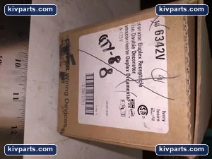 Cooper Decorator Duplex Receptacle – actual item, photo 5 of 6