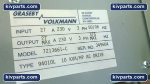 Graseby 7213661-C Volkmann 9000 AC Drive – actual item, photo 2 of 9