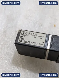 Burkert 00457739 5470 Pneumatic Solenoid Valve – actual item, photo 3 of 5