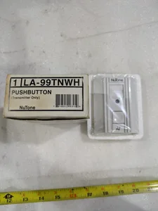 Nutone LA-99TNWH Doorbell Pushbutton Transmitter