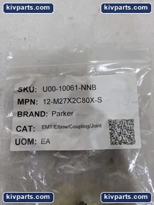 Parker 12-M27X2C80X-S M27x2 Metric Tube Fitting – actual item, photo 2 of 6