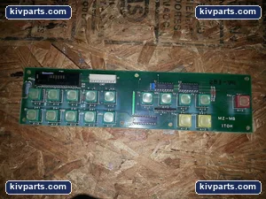 Itoh 281-90 EDM Machine Keypad Button Board – actual item, photo 3 of 3