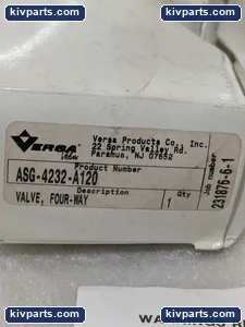 Versa ASG-4232-A120 4 Way Pneumatic Solenoid Valve – actual item, photo 2 of 8