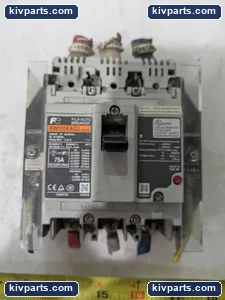Fuji Electric BW100EAGU-3P075 Auto Breaker – actual item, photo 2 of 8