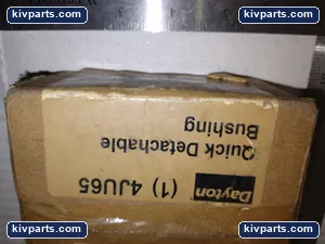 Dayton 4JU65 V-Belt Sheave Pulley Drive – actual item, photo 2 of 3