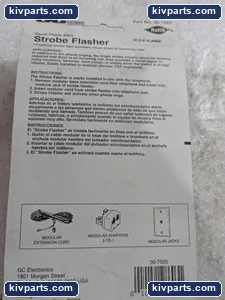 GC Electronics Visual Telephone Alert Module – actual item, photo 4 of 7