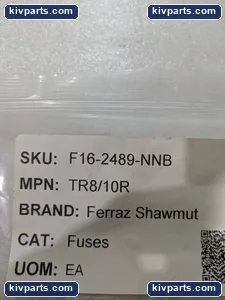 Mersen TR8/10R Tri-Onic Time-Delay Fuse – actual item, photo 2 of 7