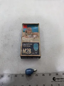 Westinghouse M2B Blue Dot Flashbulbs Bayonet Base