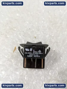 Eaton 250611E-AA Black Rocker Switch – actual item, photo 2 of 8