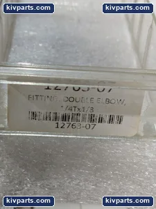 SMC 12763-07 Pneumatic Double Elbow Fitting – actual item, photo 2 of 8