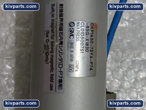 SMC CKP1A50-75YA-P74-85G-X1830 Pneumatic Clamp Cylinder – actual item, photo 2 of 5