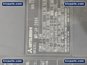 Mitsubishi MR-J4-200A Servo Drive – actual item, photo 2 of 5