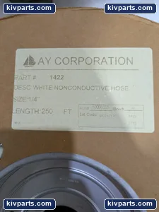 Allied L535139 White Nonconductive Hose – actual item, photo 6 of 7