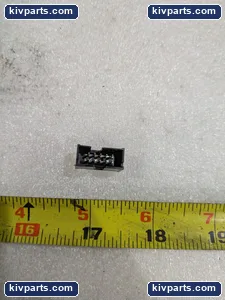 2X5 Header Shrouded Male Connector – actual item, photo 2 of 3