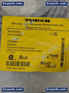 Turck 4.4T-10/S618 Cable – actual item, photo 3 of 4