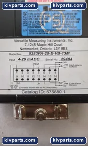3M 9283PA20EVB13M Edgewise Meter – actual item, photo 4 of 4
