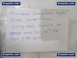 Swagelok Brass Compression Fitting – actual item, photo 10 of 11