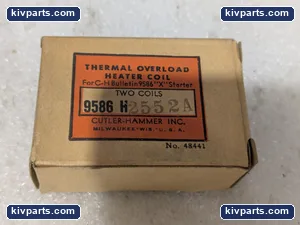 Cutler-Hammer 9586H2552A Thermal Overload Heater Coil – actual item, photo 2 of 5