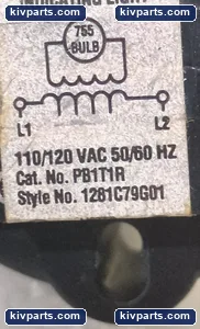 Westinghouse PB1T1R Indicating Light – actual item, photo 3 of 5