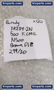 Burndy YA234-N Copper 2 Hole Compression Lug – actual item, photo 4 of 4
