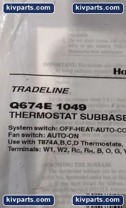 Honeywell 93-004A-500-0O2-96 Thermostat – actual item, photo 4 of 4