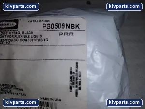Hubbell PS0509NBK Nonmetallic Conduit Fitting – actual item, photo 2 of 5