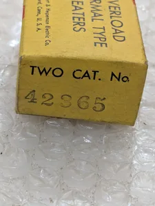 Arrow Hart 42365 Overload Relay Heater Element – actual item, photo 1 of 5