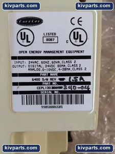 Carrier CEPL130 HVAC Network Controller Board – actual item, photo 2 of 3