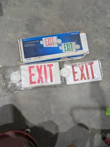 Eaton LPXC25 LED Exit Sign Sure Light – actual item, photo 1 of 3