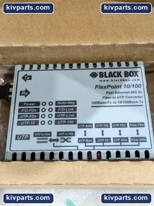 Black Box LMC100A-LC-R2 FlexPoint Media Converter – actual item, photo 8 of 11