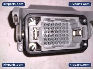 Harting -DD Male Insert Connector Panel – actual item, photo 3 of 6
