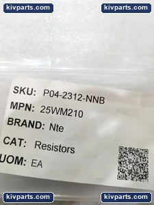 NTE 25WM210 Wirewound Power Resistor – actual item, photo 2 of 7