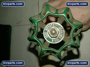 106-A Jenkins Bros Brass Gate Valve – actual item, photo 3 of 4