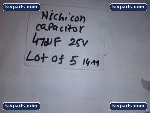 Nichicon Capacitor – actual item, photo 2 of 3