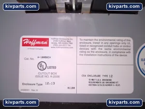 Hoffman A-10086CH Enclosure – actual item, photo 2 of 5