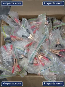1 SET OF ALLIGATOR CLIPS 3" APROX – actual item, photo 3 of 4