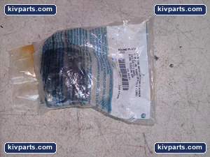 Leviton NEMA Black Rubber Round Plug – actual item, photo 2 of 3