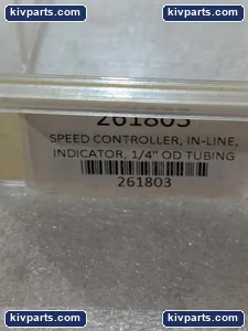 SMC 5/ORDER In-Line Speed Controller – actual item, photo 2 of 8