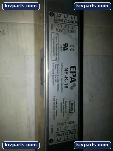 EPA NF-K-16 Mains Filter – actual item, photo 2 of 2