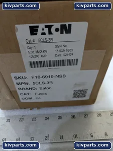 Eaton 5CLS-3R CLS Current Limiting Fuse – actual item, photo 2 of 5