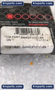 TCM 29X62X10TC-BX Metric Rotary Shaft Oil Seal – actual item, photo 3 of 5