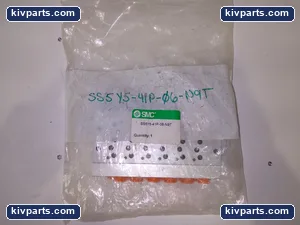 SMC SS5Y5-41P-06-N9T Solenoid Valve Manifold Base – actual item, photo 3 of 4