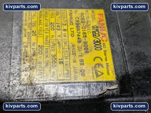 Fanuc A06B-0165-B088 Alpha AC Servo Motor – actual item, photo 2 of 6