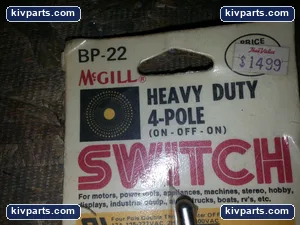 Mcgill BP-22 Heavy Duty Toggle Switch – actual item, photo 3 of 4