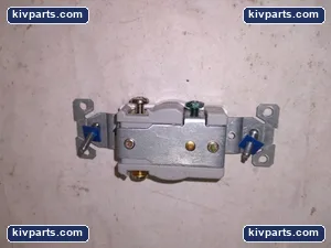 Cooper 817W-BOX White Single Receptacles – actual item, photo 4 of 6