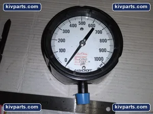 ASCROFT PRESSURE GAGE 1000PSI 6 INCH DIAMETER – actual item, photo 3 of 3