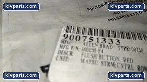 Allen-Bradley 800EM-F4 Flush Button – actual item, photo 4 of 5