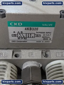 CKD 4KB320 Solenoid Valve – actual item, photo 4 of 5