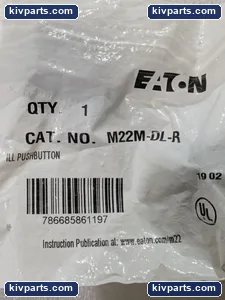 Eaton M22M-DL-R Pushbutton – actual item, photo 5 of 6